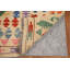 Tapis géométrique à motif oriental kilim 8 x 11