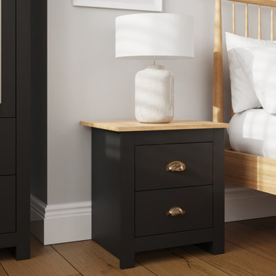 Loretta 45cm W Particle Board / Chipboard Bedside Table