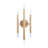 Sitka Gold 6-Light Wallchiere Sconce