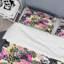 Coloré léopard et chat I - ensemble de housse de couette animaux - microfibre de polyester-448851006
