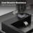 KES Bathroom Faucet 4-Inch Centerset, Bathroom Sink Faucet With Supply Lines Matte Black