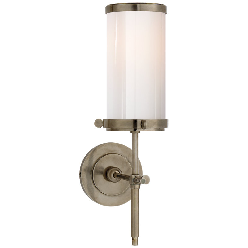 Thomas O'Brien Bryant Bath Sconce, Antique Nickel