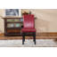 Chaise parsons Critchfield en bois massif et similicuir (ensemble de 2)-123830444