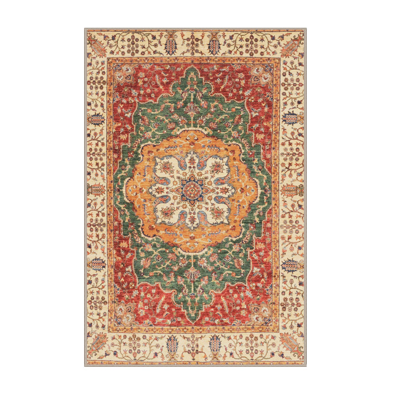 Tapis abstrait moderne 3383, Rectangle 2 pi x 3 pi