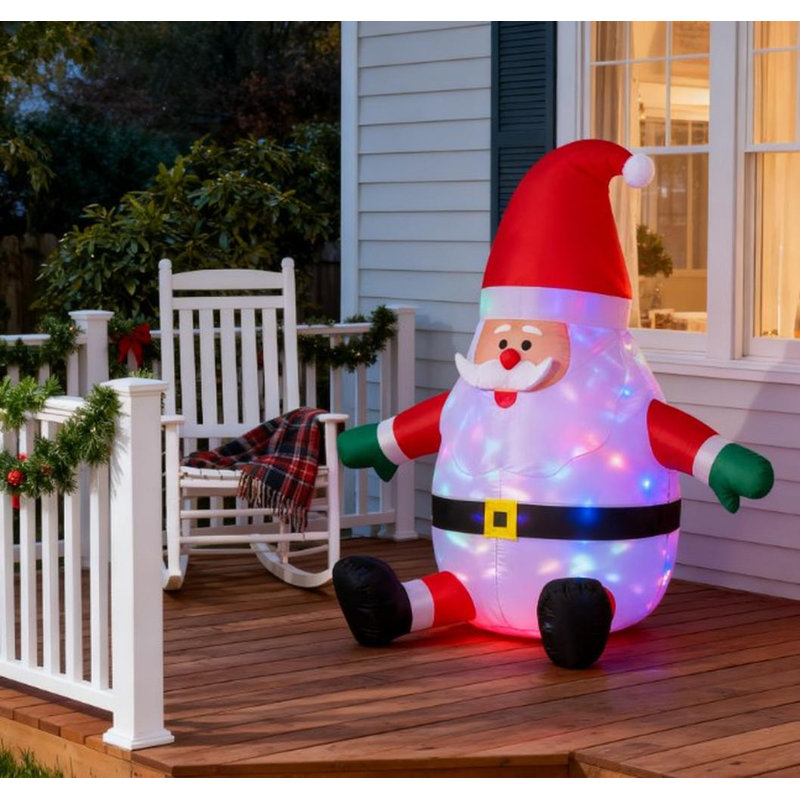 Inflatable Santa Claus (Red)