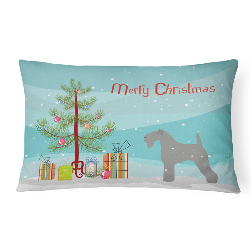 Coussin lombaire intérieur/extérieur bleu terrier kerry