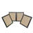 Fixturedisplays® 8" X 10" 8X10" Rectangular Photo Picture Frame 4PK Black Wood Photo Frame With Acrylic Lense Tabletop Sign Holder 22020-8X10