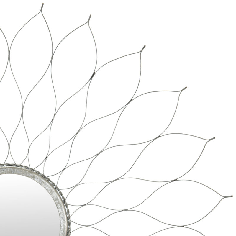 Miroir décoratif Chancey, Argent