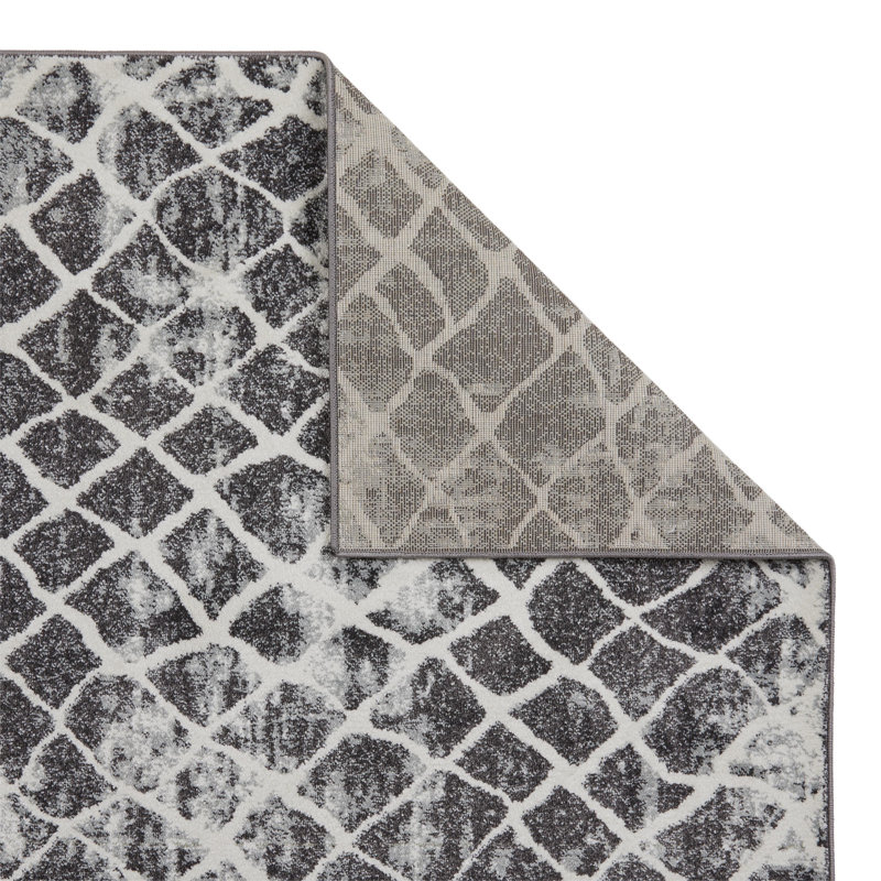 Posey Geometric Area Rug, Runner 60 x 230cm