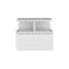 Élégante table de chevet flottante avec options de rangement polyvalentes pour la chambre à coucher-2056912372