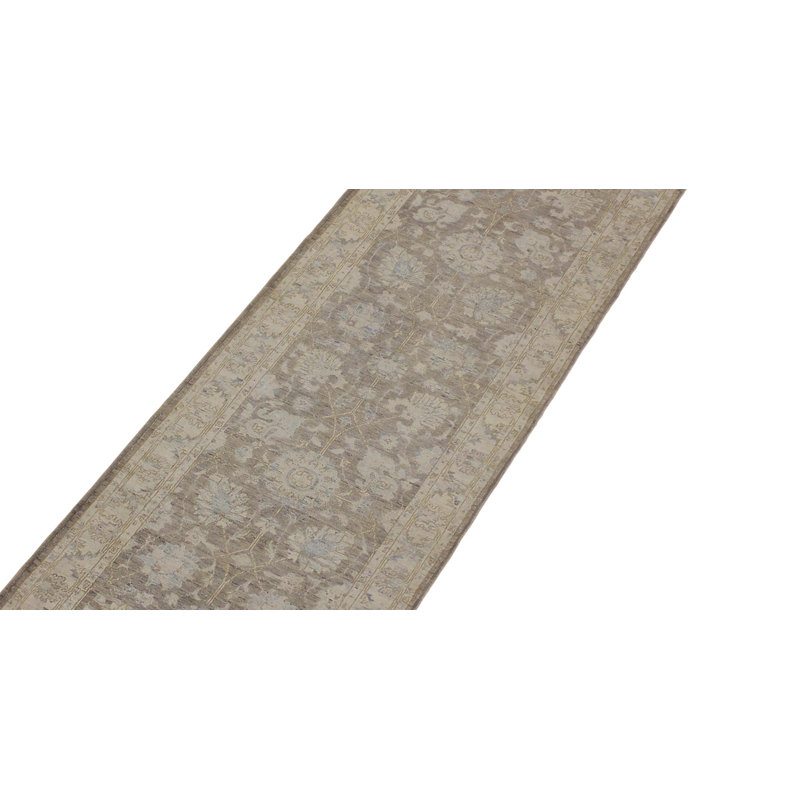 Tapis unique brun / ivoire 2 pi 9 po x 9 pi 10 po Kellyanna par Arshs Fine Rugs