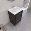 Ensemble de meuble-lavabo simple 23,6 po Eden-173746549