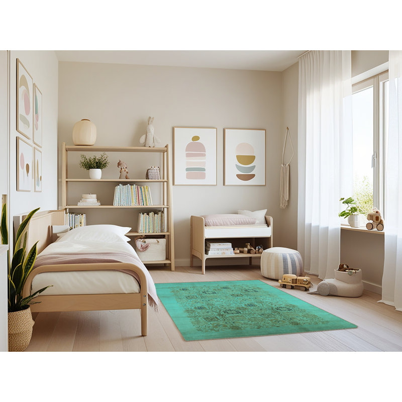 Oriental Indoor Rug, Rectangle 4' x 6'
