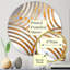 Golden Autumn Forest Harmony - Miroir décoratif Baptist Fan - MIR112659-Rond-95182618