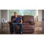 Fauteuil inclinable manuel en faux cuir Condron-19099979