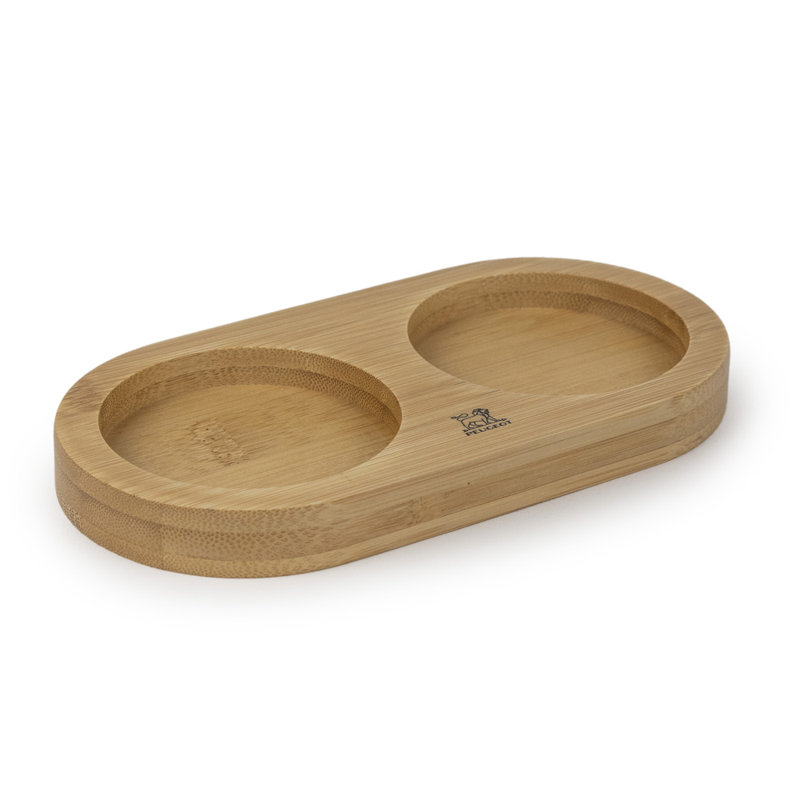 Peugeot Saveurs, Linéa Bamboo Tray for Two Mills, Natural
