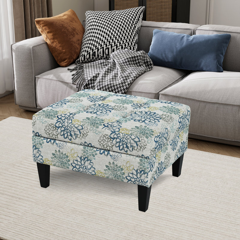 Rectangular Storage Upholstered Ottoman
