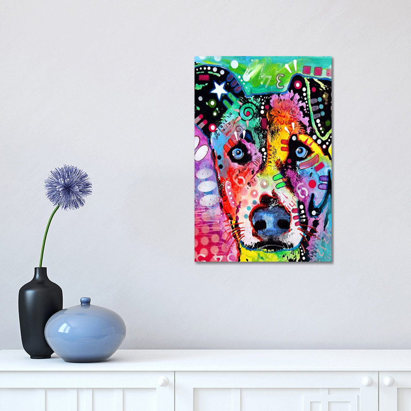 Flipped 1 Piece Wrapped Canvas Wall Art, 30.48 cm H x 45.72 cm W