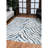 2ft. X 3ft. Blue Area Rug With A Construction And Look Stain- Quality Contemporary Flair