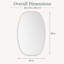 Miroir mural 24 po x 36 po-133491067