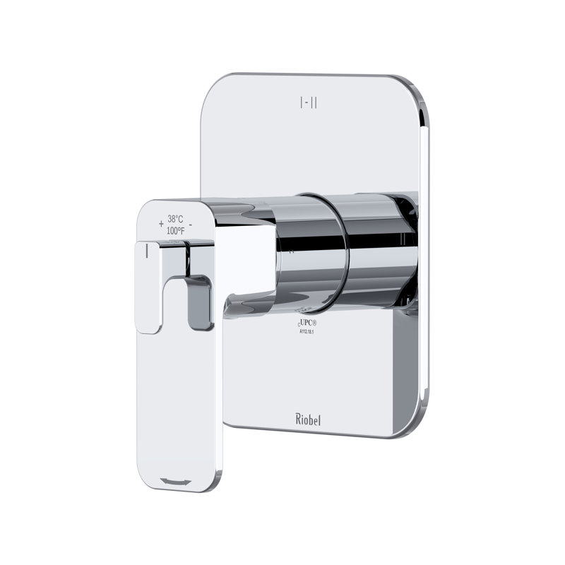 Equinox 1/2" Therm & Pressure Balance Trim With 3 Functions, Chrome