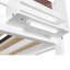 Lit superposé en bois Marcene avec tablettes intégrées, boîte de rangement, éclairage à DEL et station de charge USB-546743932