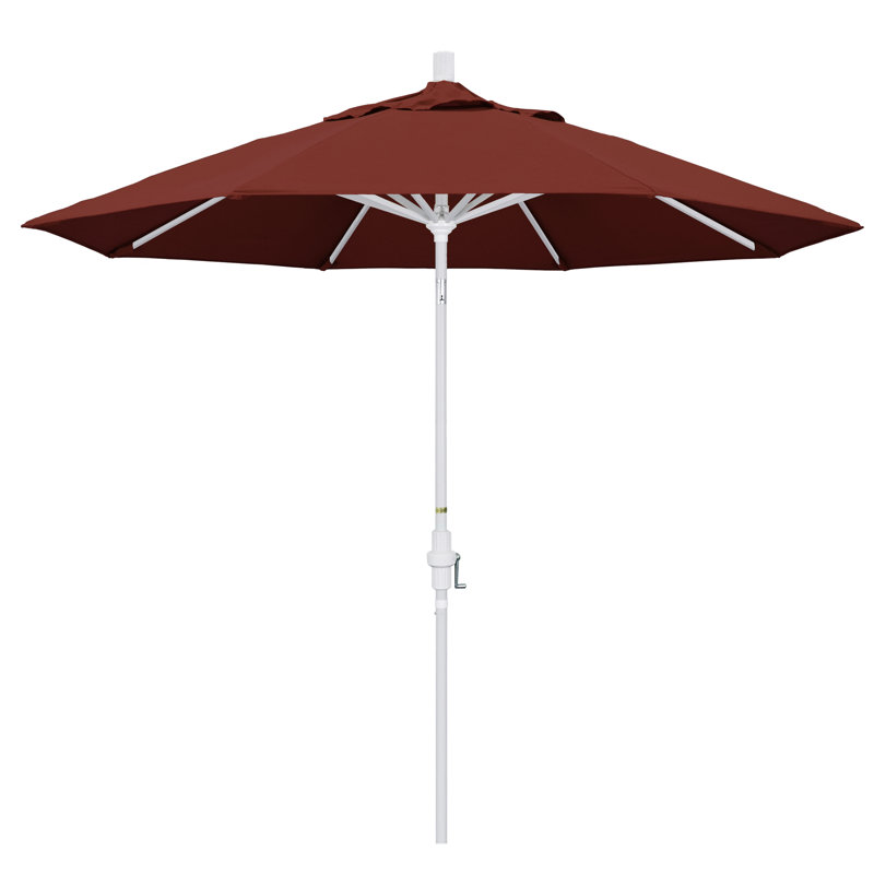 Parasol 9 'Market Sunbrella, Toile Toile Sunbrella® au henné