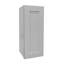 Armoire murale 1 porte et 2 tablettes en bois massif pour rangement dans la cuisine, salle de bain, buanderie, tablettes réglables prêtes à assembler (l 15 po x P 12 po x H 36 po)-1727924810