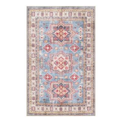 Mazzie Performance Chenille Floral Indoor Rug