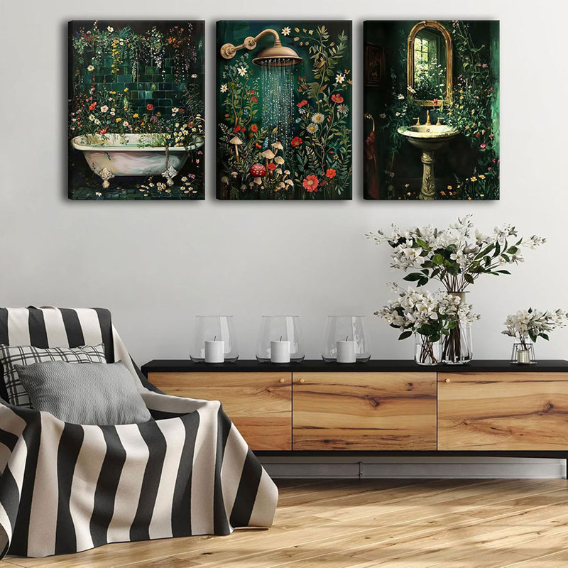 3 Piece Wrapped Canvas Print