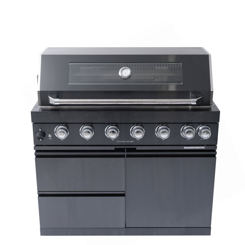 BLACK 2 Six Burners Grill
