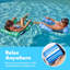 Ensemble de 2 chaises longues flottantes