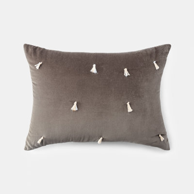 Taie d'oreiller Hawkins, anthracite, standard