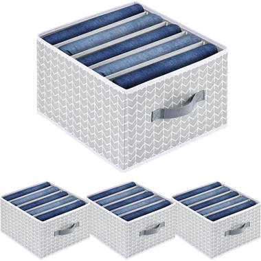 GN109 Drawer Divider Organizers 6 Pack, Adjustable Separators