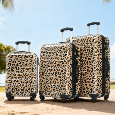 Lightweight 3PCS Hardshell Luggage Set 20/24/28 Inch Spinner Suitcase With TSA Lock For Travel