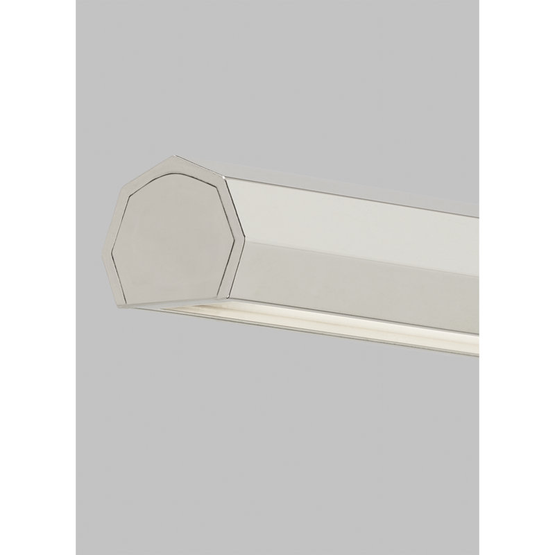 Plural Dimmable LED Wall Mounted Picture Light, Polished Nickel