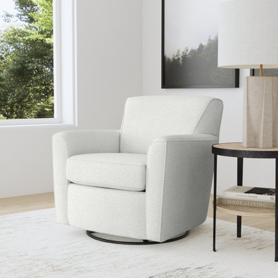 Fauteuil pivotant rembourré Monarch