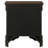 Demetra Cappuccino 2-Drawer Nightstand With Bail Handle