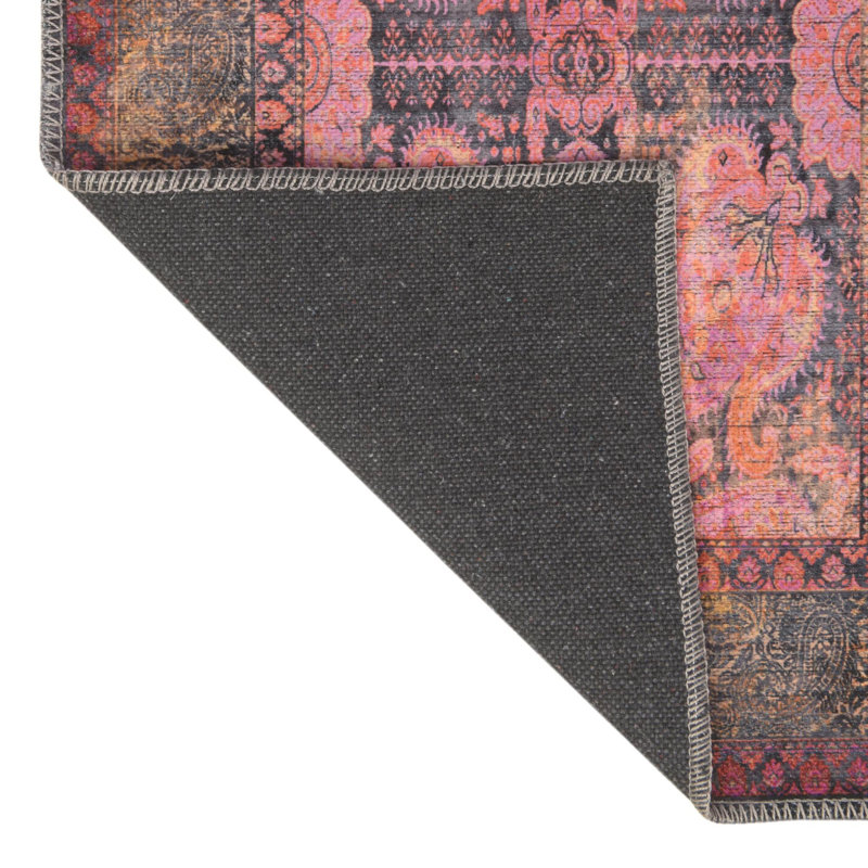 Guth Chenille Washable Oriental Indoor Rug, Rectangle 2' x 3'1"