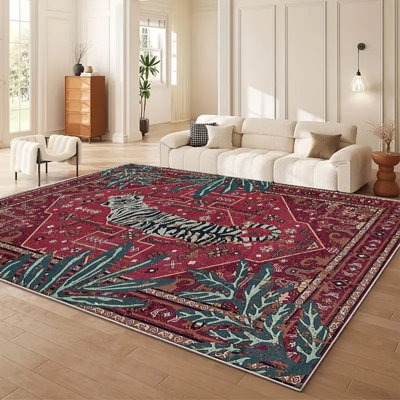 Tapis - Antidérapant, absorbant, tapis en microfibre lavable à la machine, antidérapant et pliable, de grande taille, adapté au salon, à la chambre à coucher et à la décoration intérieure, tapis de salon.