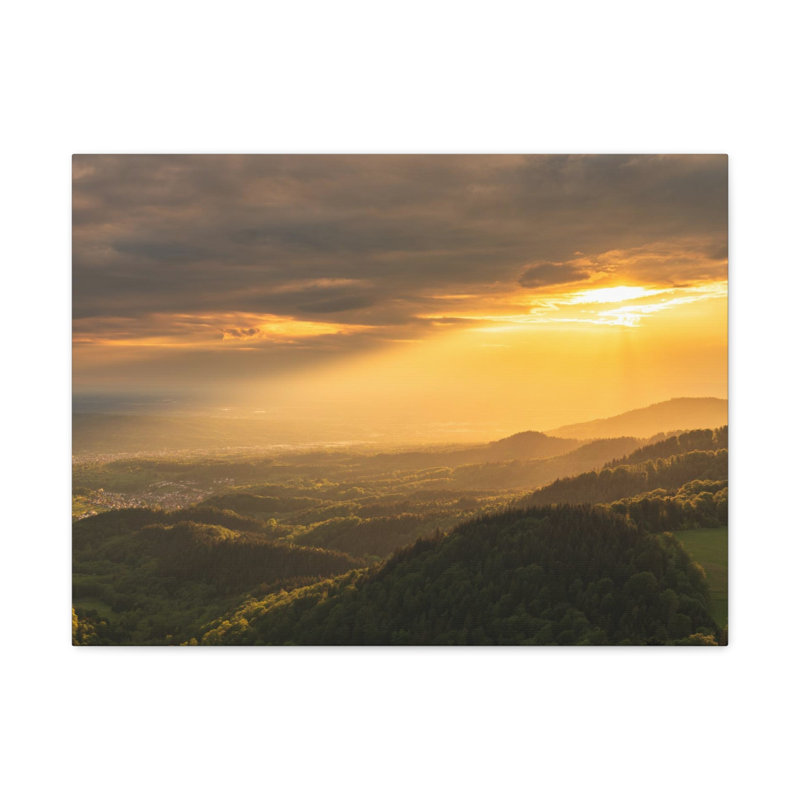 No Frame Print on Canvas, 30.48cm H x 45.72cm W