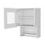 Armoire de cuisine murale avec porte-serviettes