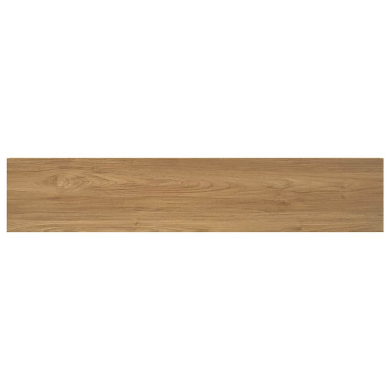 Floating Shelf, 4cm H x 120cm W x 23.5cm D, Brown
