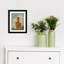 Expressive Abstract House Plant Terracotta Vase Framed On Paper by The Creative Bunch Studio Print-91291544-91291543