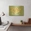 «Fun USA Map» par Ann Kelle, art mural en métal doré, 16 po x 12 po-133651563