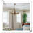 Deissy 6 - Light Antique Brass LED Novelty Pendant