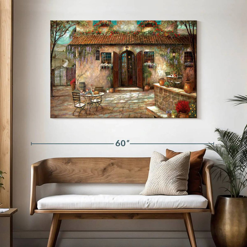 Lilie Villa Claretta, 32" H x 48" W