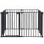 Versatile Adjustable Metal Safety Gate for Various Areas and Purposes