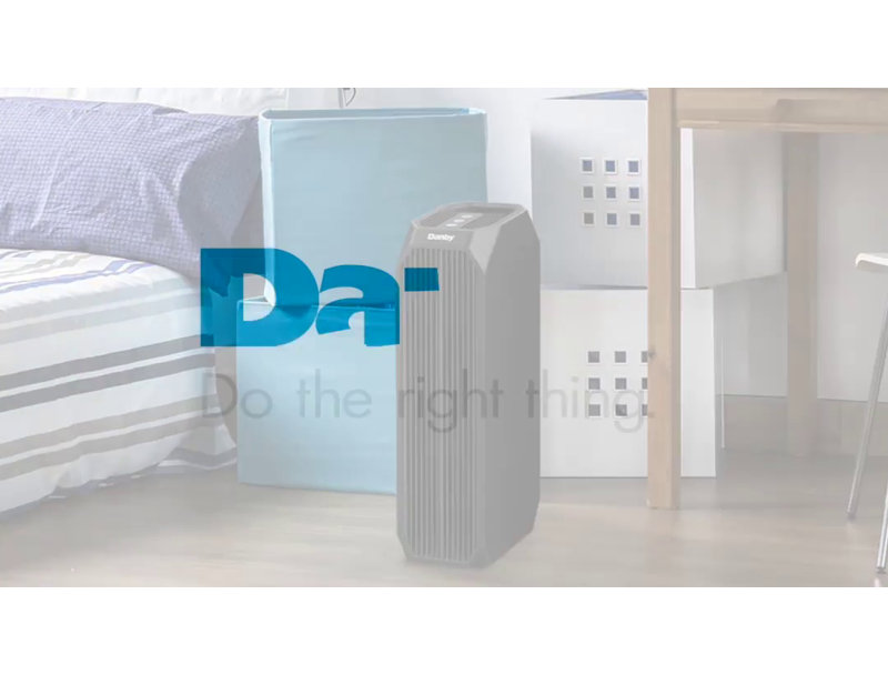 Danby Black HEPA Filter Energy Star Air Purifier