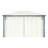 vidaXL Gazebo with Curtain 157.5"x118.1" Cream Aluminum-93582021